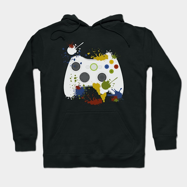 Controller Graffiti - Xbox Hoodie by AngoldArts
